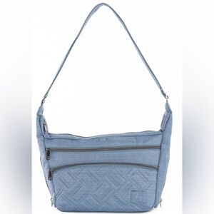 Lug Classic Large Adjustable Crossbody (BLUE)